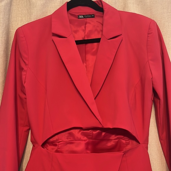 Dresses Zara Hot Pink Blazer Dress Poshmark